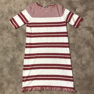 Dalia striped shirt dress